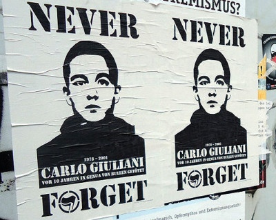 Carlo Giuliani bleibt unvergessen!